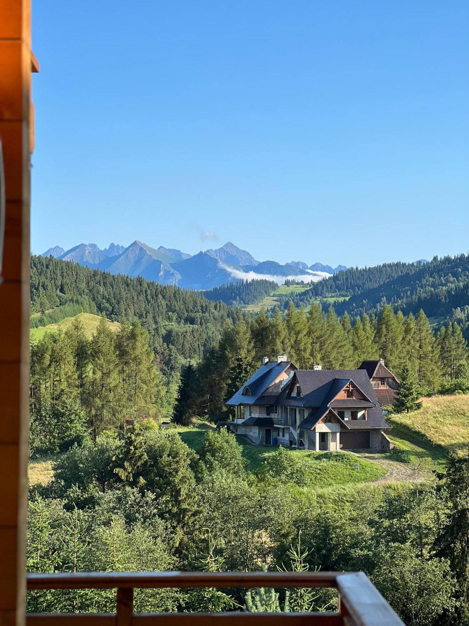 Houten Vakantiewoning "Reisnaarpolen" Royaal Ontbijt, Sauna En Hottub Czarna Góra Exterior foto